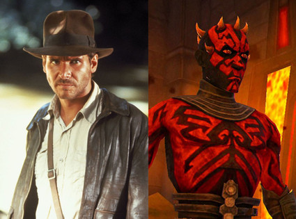 Indiana Jones, Darth Maul Indiana Jones, Darth Maul